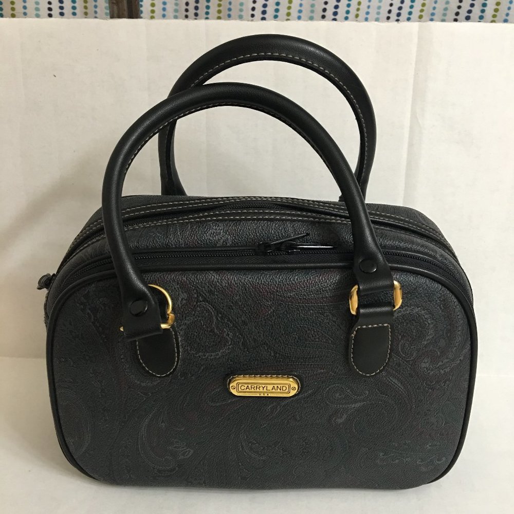 COPY - CARRYLAND Vintage Brown/Greenish Satchel Handbags